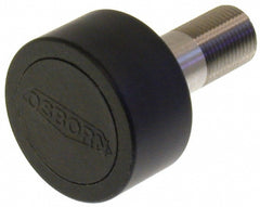 Plain Cam Follower: 1.25" Roller Dia, 0.75" Roller Width, 0.5" Stud Dia