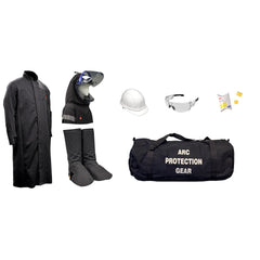 Arc Flash Clothing Kit: Size 3X-Large, Cotton, Coat, Hoods & Leggings