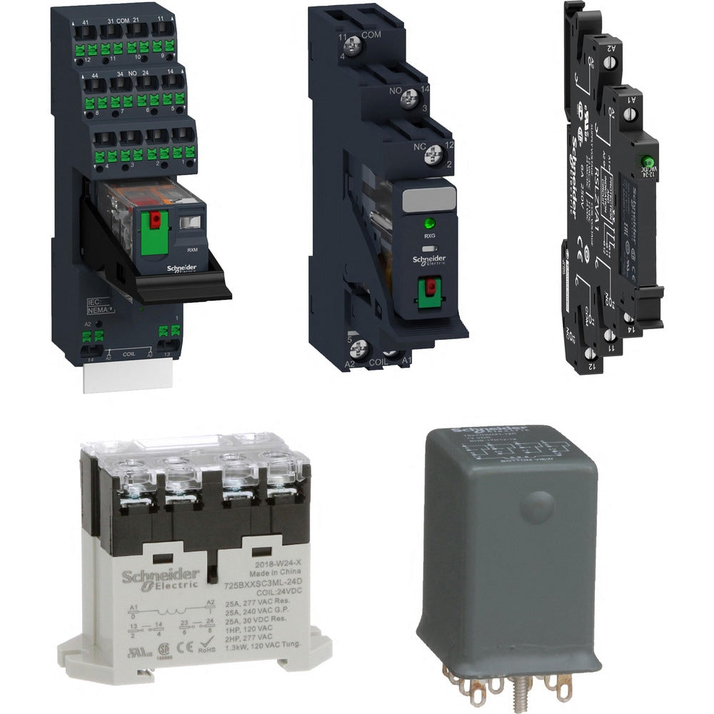 General Purpose Relays; Relay Type: Standard; Coil Voltage: 1.1; Control Circuit Voltage: 12 VDC; Terminal Type: Plug-in; Minimum Power Rating (VA): 0.5; Maximum Power Rating (VA): 2500; Socket Connection Type: Faston Pin; Amperage: 10; Number Of Pins: 5