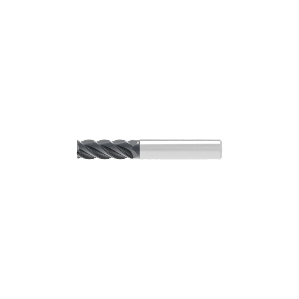 Corner Chamfer End Mill: 9.00 mm Dia, 22.00 mm LOC, 4 Flute, 0.20 mm Chamfer Width, Solid Carbide