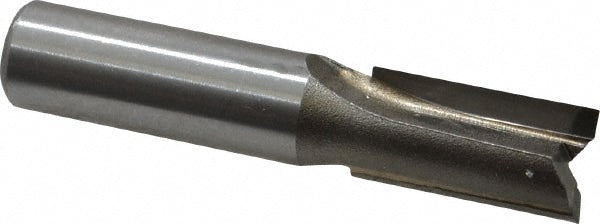 1/2" Diam, 1" LOC, 2 Flute Straight Router Bit