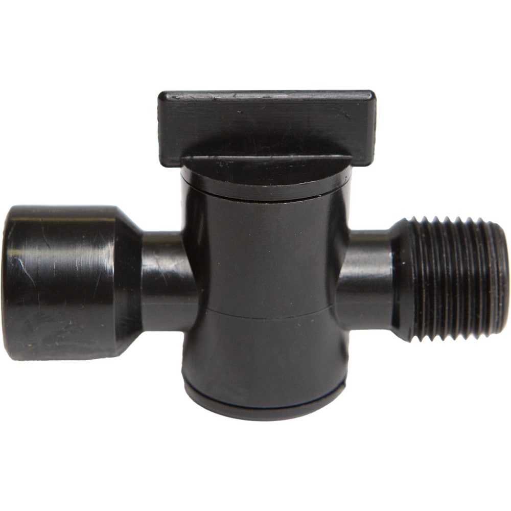 Coolant Hose Valves; Hose Inside Diameter (Inch): 1/2; System Size: 0.5 in; Connection Type: Male x Female; Body Material: POM; Thread Size: 1/2 in; Number Of Pieces: 10