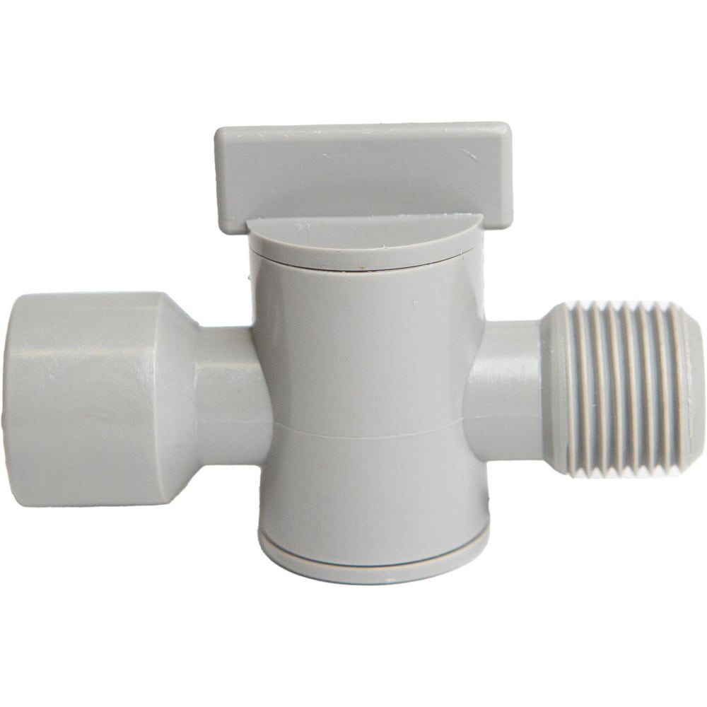 Coolant Hose Valves; Hose Inside Diameter (Inch): 1/2; System Size: 0.5 in; Connection Type: Male x Female; Body Material: POM; Thread Size: 1/2 in; Number Of Pieces: 10