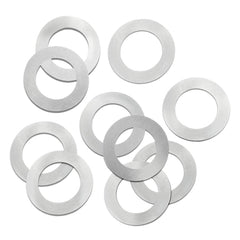 Round Shims; Shim Type: Arbor Shim; Inside Diameter (mm): 25.4; Inside Diameter (Inch): 1; Outside Diameter (Inch): 1-1/2; Material: Steel