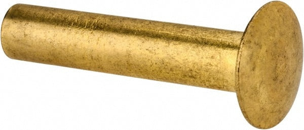 #8-32 Thread Barrel, Brass Sex Bolt & Binding Post