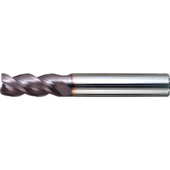 Square End Mill: 2.00 mm Dia, 4.00 mm LOC, 3 Flute, Solid Carbide