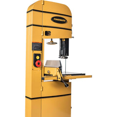 Vertical Bandsaws; Throat Depth (Inch): 24; Height Capacity (Inch): 15; Phase: Three; Horsepower: 5.0000; Minimum Blade Speed: 2500