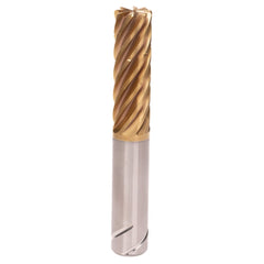 Corner Radius End Mill: 5/8" Dia, 1-7/8" LOC, 3.05 mm Radius, 8 Flute, Solid Carbide