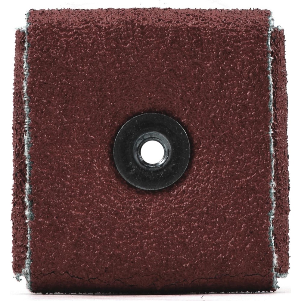 Cross & Square Pads; Pad Type: Square; Abrasive Type: Coated; Grade: Fine; Grit: 120; Eyelet Size: 1/4-20; Pad Length: 3.0000; Pad Width: 0.25; Abrasive Material: Aluminum Oxide