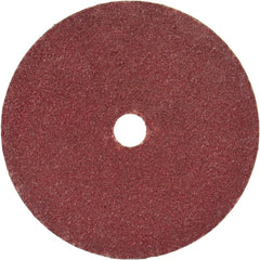 Fiber Disc:  4" Disc Dia, Arbor Hole, 60 Grit, Aluminum Oxide