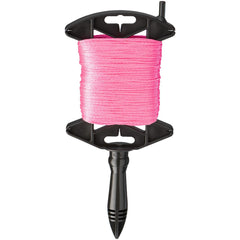 Twine; Twine Type: Braided Twine; Twine Construction: Braided; Material: Nylon; Color: Pink; Twine Size: 500; Breaking Strength (Lb.): 165.00