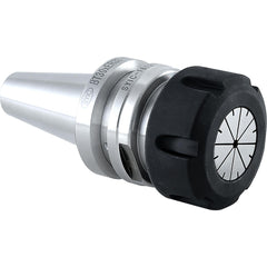 Collet Chuck: 1.10 to 21.00 mm Capacity, ER Collet, 46.00 mm Shank Dia