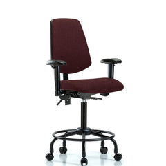 Task Chair Task Chair: Olefin, 33" Seat Height, Burgundy