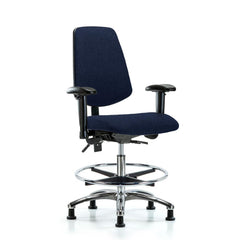 Task Chair Task Chair: Olefin, 28-1/4" Seat Height, Navy Blue