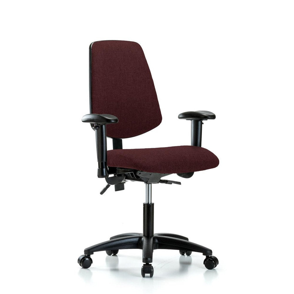 Task Chair Task Chair: Olefin, 23" Seat Height, Burgundy