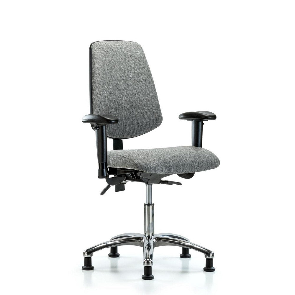 Task Chair Task Chair: Olefin, 24" Seat Height, Gray