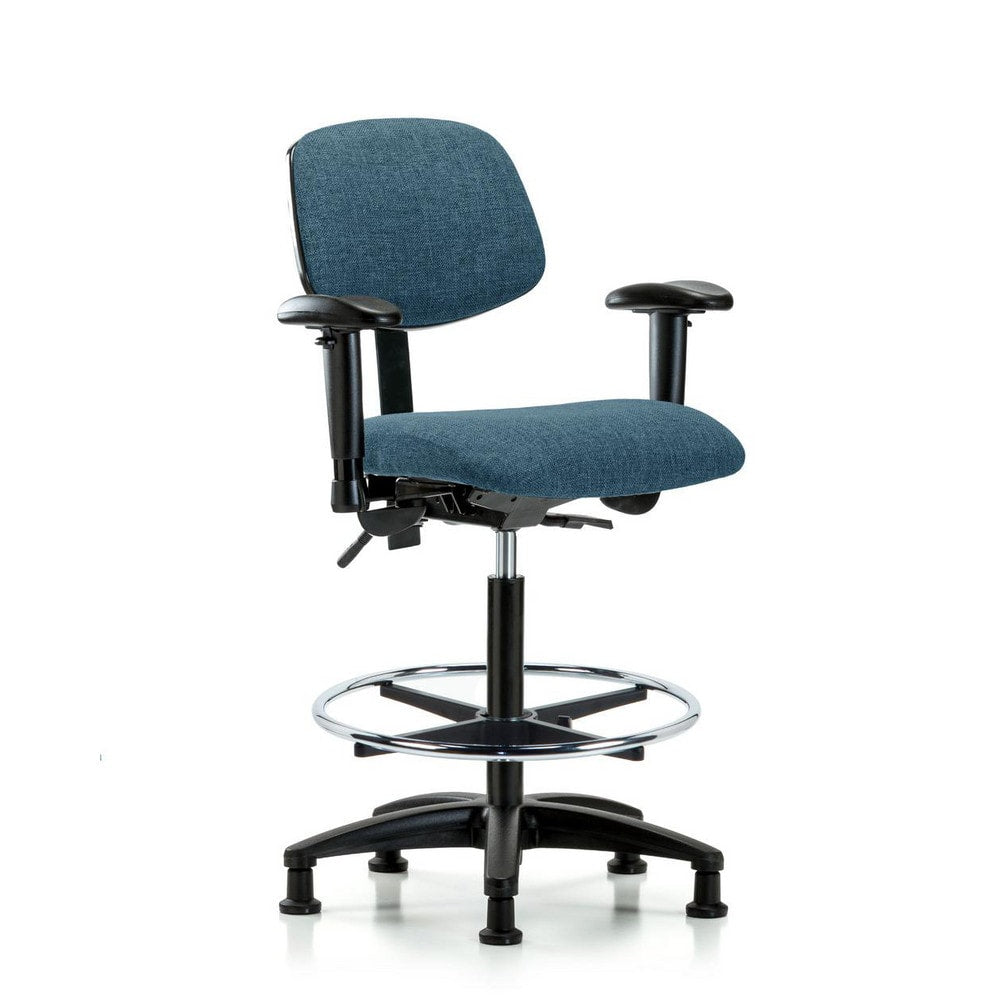 Task Chair Task Chair: Olefin, 34-1/2" Seat Height, Blue