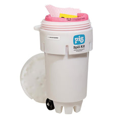 Spill Kits; Kit Type: Mobile Spill; Container Type: Overpack; Absorption Capacity: 27 gal; Color: White