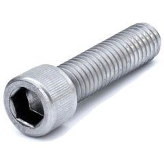 Hex Socket Cap Screw: 3/8-16 Thread, 7/8" Length Under Head, Stainless Steel, Bright/Uncoated Finish