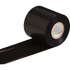 Printer Ribbon: 2.36" Wide, 984' Long, Black, Resin