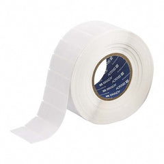 Label Maker Label: Clear & White, Vinyl, 2-5/8" OAW, 3,000 per Roll