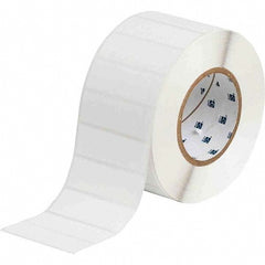 Label Maker Label: White, Paper, 3,000 per Roll