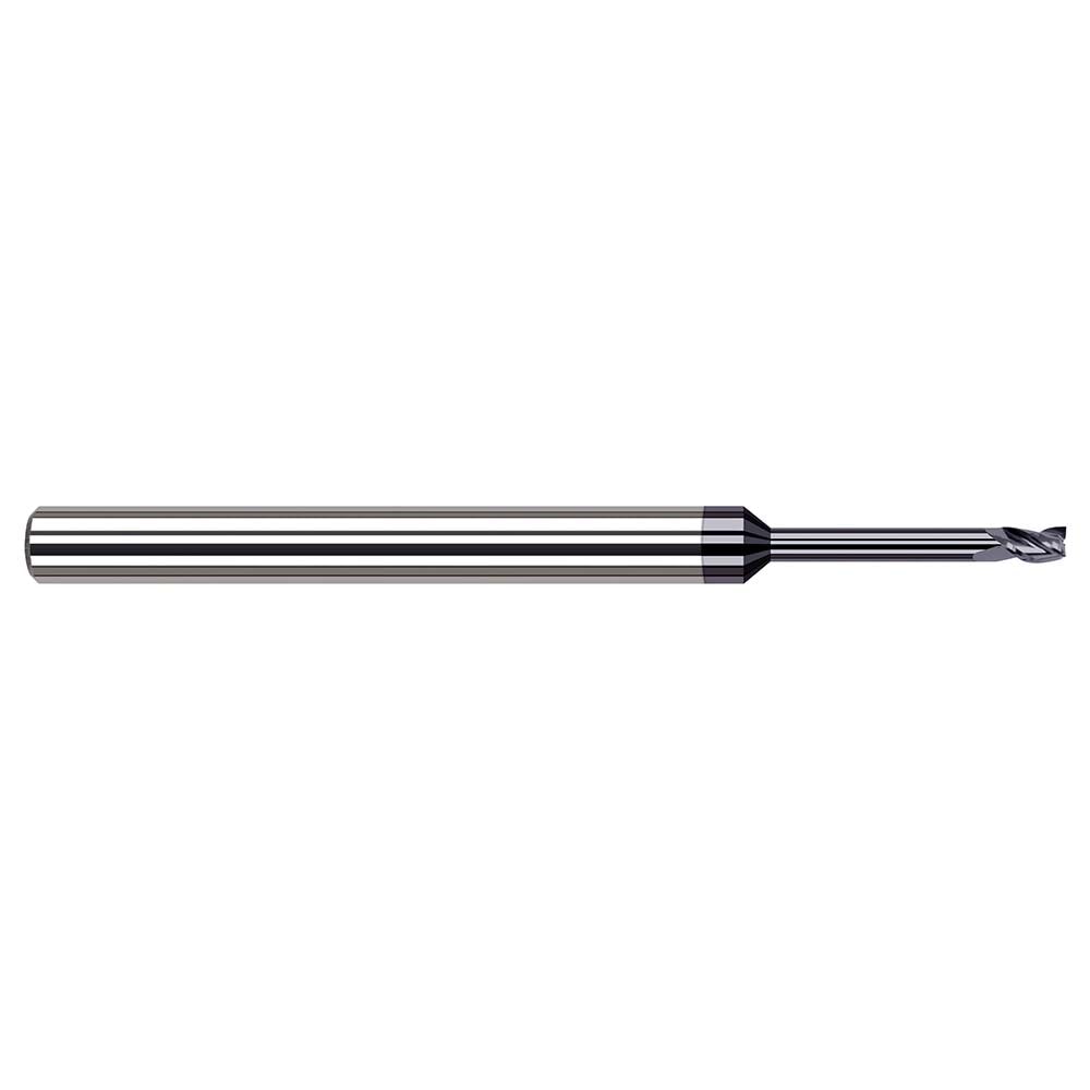 Square End Mill: 9/64" Dia, 7/32" LOC, 3 Flute, Solid Carbide