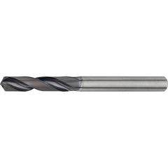 Micro Drill Bit: 2.57 mm Dia, (0.1010"), 145 deg, Solid Carbide