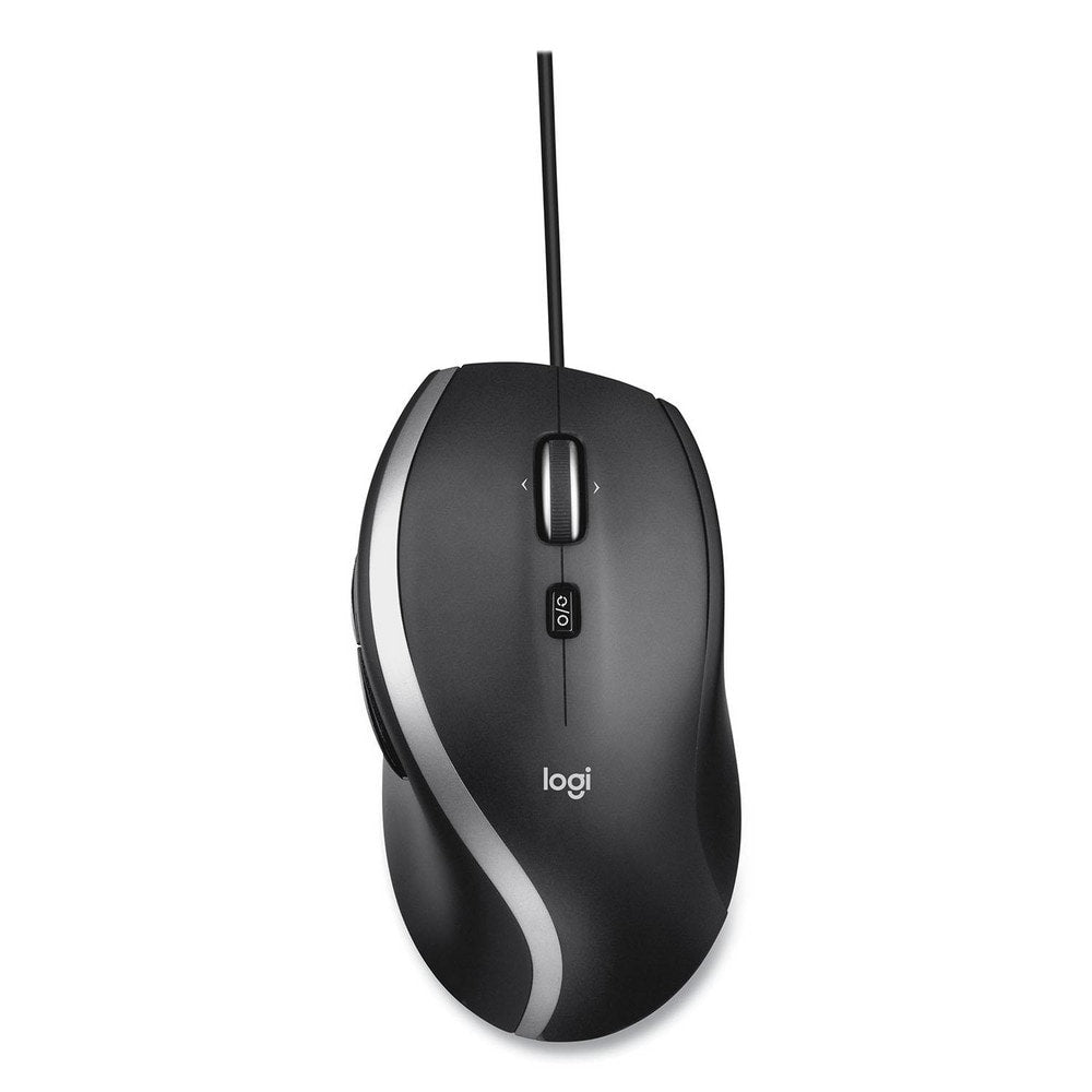 Advanced Corded Mouse M500s, USB, Right Hand Use, Black