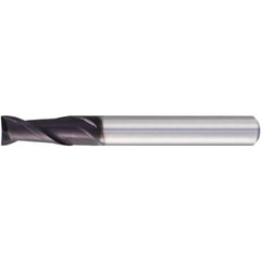 Square End Mill: 1.50 mm Dia, 3.80 mm LOC, 2 Flute, Solid Carbide