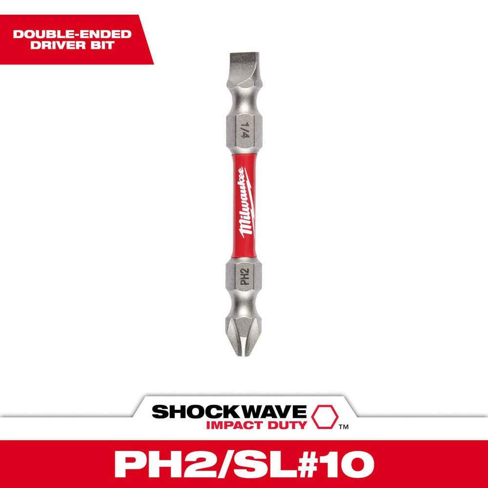 Specialty Screwdriver Bits; Style: Impact Power Bit; End Type: Double End; Drive Size: 3/4