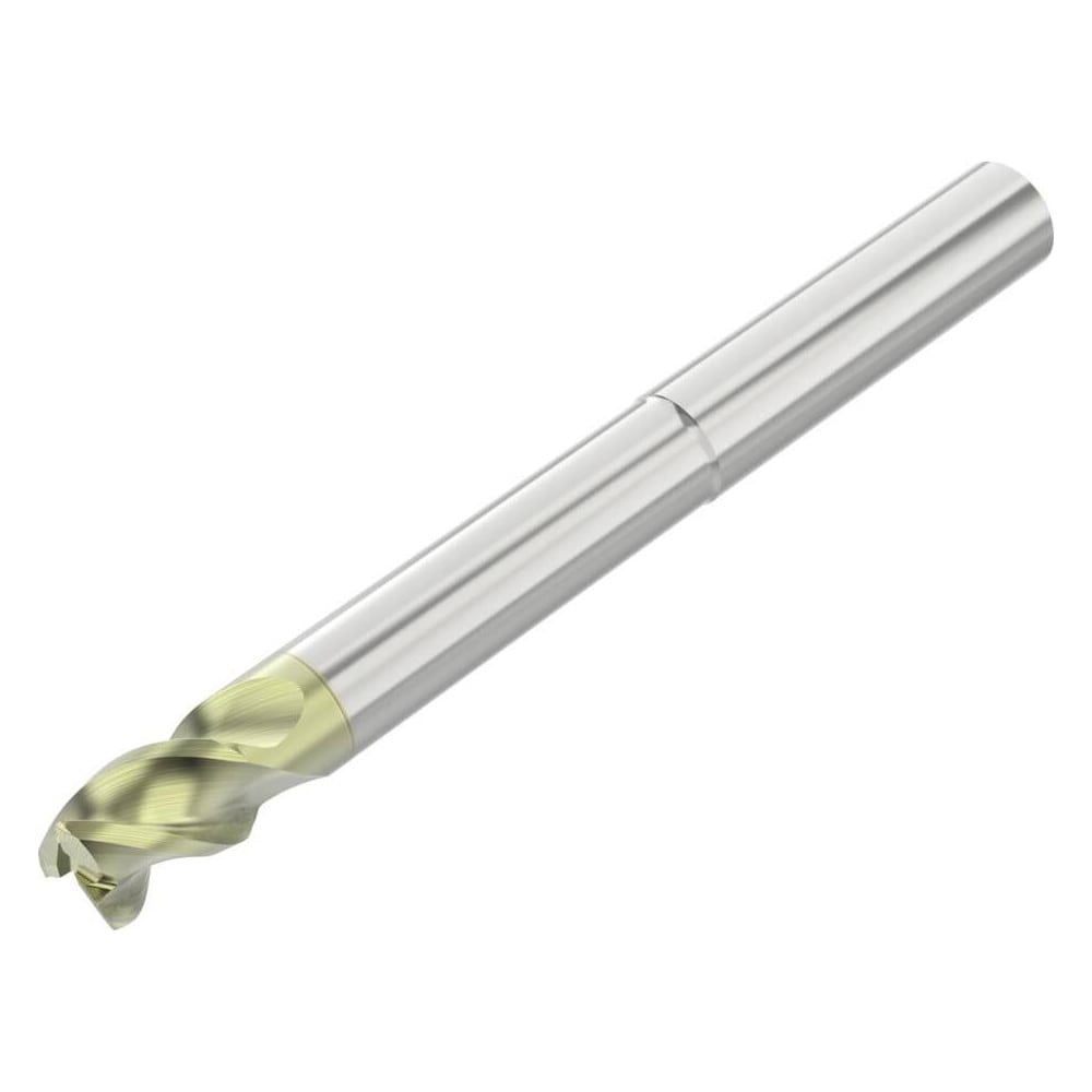 Corner Radius End Mill: 1/2" Dia, 5/8" LOC, 0.0300" Radius, 3 Flute, Solid Carbide