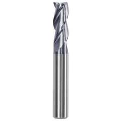 Roughing & Finishing End Mills; Mill Diameter (mm): 6; Flute Type: Spiral; Number Of Flutes: 3; End Mill Material: Solid Carbide; Length of Cut (mm): 13.00; Coating/Finish: Bright/Uncoated