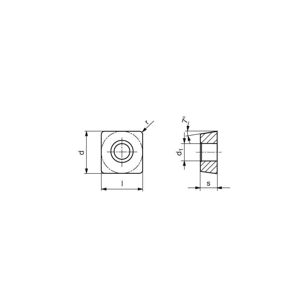 Turning Insert: SCMT32.51EN-SM CTCK110, Carbide