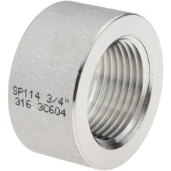 Stainless Steel Pipe Fittings; Fitting Type: Half Coupling; End Connection: NPT