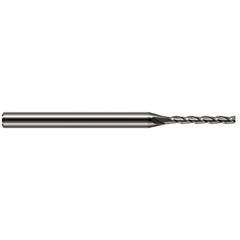 Square End Mill: 1.00 mm Dia, 4 Flute, Solid Carbide