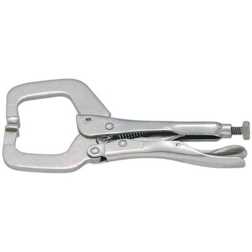 Locking Pliers; Jaw Texture: Serrated; Jaw Style: Serrated Jaw; Overall Length Range: 10 in & Longer; Overall Length (Inch): 11