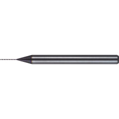 Micro Drill Bit: 0.0354" Dia, 130 deg, Solid Carbide