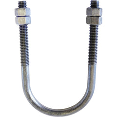 U-Bolt Clamp: 14" Pipe, Carbon Steel