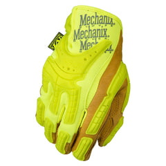 Work Gloves: Mechanix Wear CG40-91, Size Medium, Leather Lined, Leather, Impact