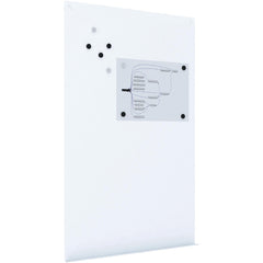 Whiteboards & Magnetic Dry Erase Boards; Board Material: Powder Coated Steel; Frame Material: Aluminum; Height (Inch): 38-37/64; Width (Inch): 58-17/64; Magnetic: Yes; Erasure Type: Dry; Reversible: No