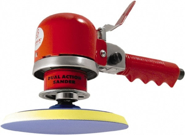 Air Orbital Sander: Round, 6" Pad, 10,000 OPM