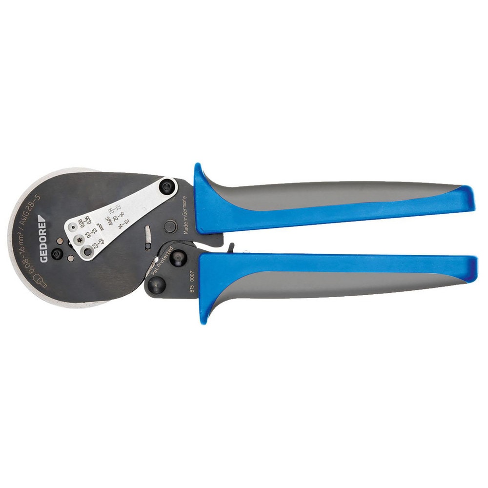 Crimpers; Handle Style: Ergonomic; Type: Crimp Wrench; Crimper Type: Ferrule; Maximum Wire Gauge: 5 AWG; Terminal Type: Ferrule