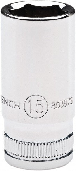 Intermediate  Hand Socket: 1/4" Drive, 9.00 mm Socket, 6-Point