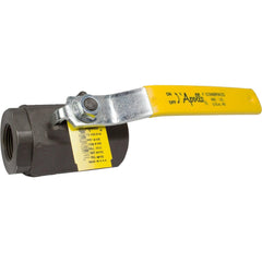 Standard Manual Ball Valve: 1" Pipe, Full Port