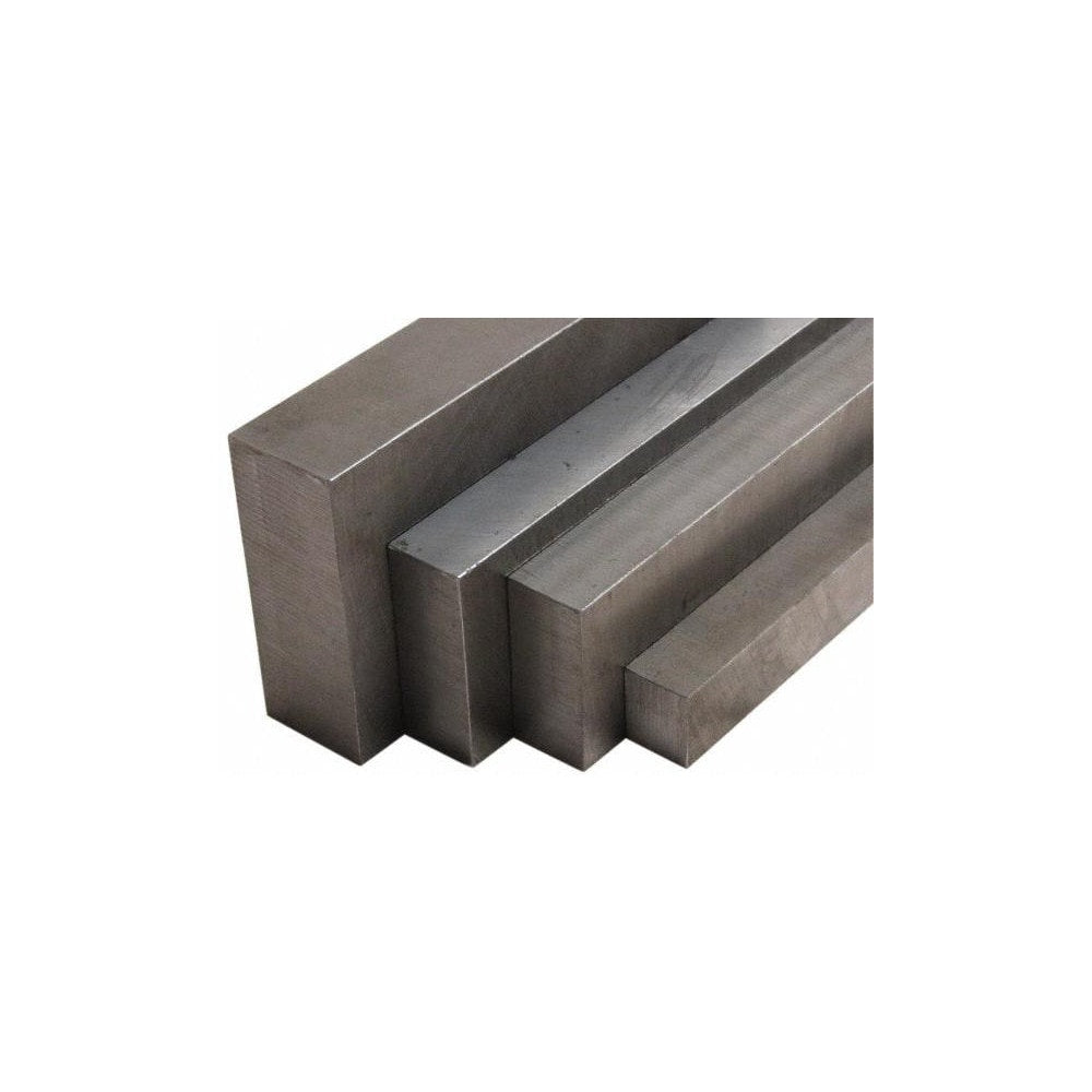 4140PH Decarb Free Steel Bar: 1/2" Thick, 1-1/4" Wide, 36" Long