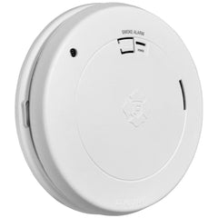 Smoke & Carbon Monoxide (CO) Alarms; Alarm Type: Smoke; Sensor Type: Photoelectrical; Mount Type: Wall, Ceiling; Interconnectable: Non-Interconnectable; Power Source: Battery; Battery Chemistry: Lithium-ion; Battery Size: 3V; Batteries Included: Yes