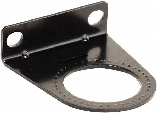 FRL 'L' Mounting Bracket: Steel, Use with Standard Regulator & Filter/Regulator Unit