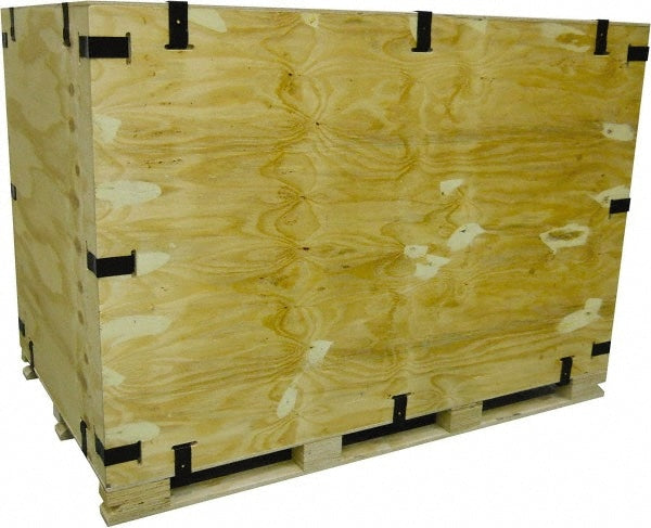 Bulk Storage Container: Collapsible Wood Crate