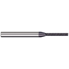 Square End Mill: 1/16" Dia, 1/2" LOC, 5 Flute, Solid Carbide